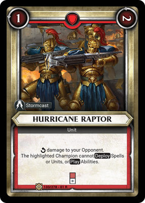 Hurricane Raptor (Unclaimed)