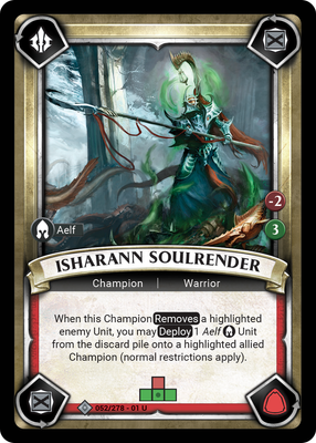Isharann Soulrender (Unclaimed)