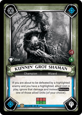 Kunnin' Grot Shaman (Claimed)