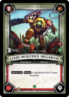 Loud-Mouthed Megaboss (Claimed)