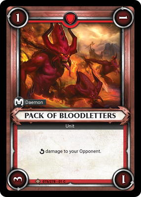 Pack of Bloodletters (Unclaimed)
