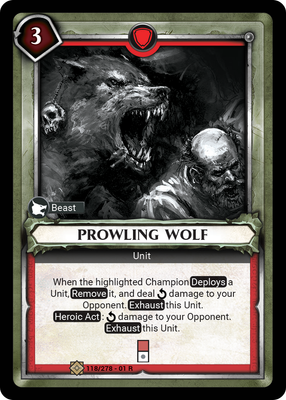 Prowling Wolf (Claimed)