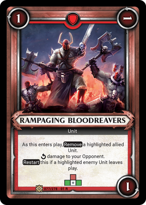 Rampaging Bloodreavers (Claimed)