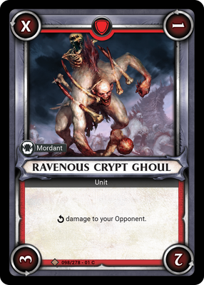 Ravenous Crypt Ghoul (Claimed)