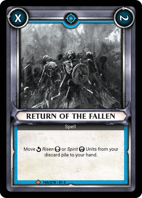 Return of the Fallen (Claimed)