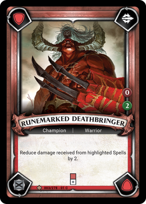 Runemarked Deathbringer (Unclaimed)