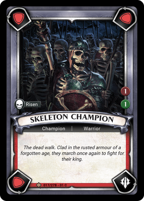 Skeleton Champion (Unclaimed)