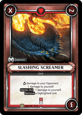 Slashing Screamer (Unclaimed)