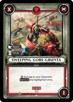 Sweeping Gore-Grunta (Unclaimed)