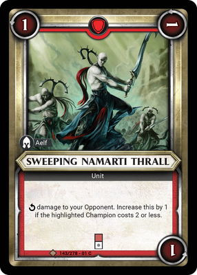 Sweeping Namarti Thrall (Claimed)