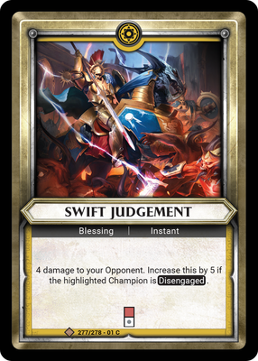 Swift Judgement (Unclaimed)