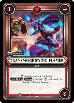 Transmogrifying Flamer (Unclaimed)