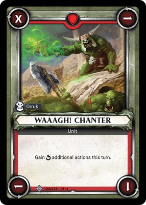 Waaagh! Chanter (Claimed)