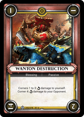 Wanton Destruction (Unclaimed)
