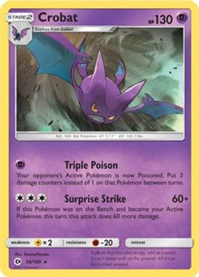 Crobat - 56/149 (Cosmos Holo)