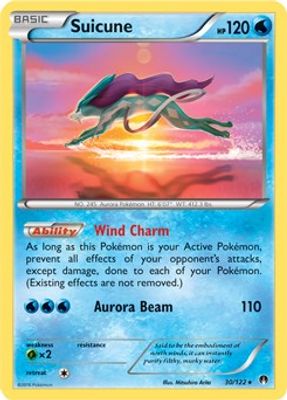 Suicune - 30/122 (Cosmos Holo)