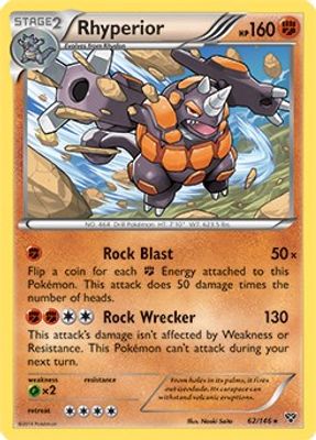Rhyperior - 62/146 (Cosmos Holo)