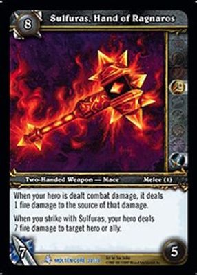 Sulfuras, Hand of Ragnaros