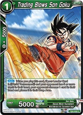 Trading Blows Son Goku
