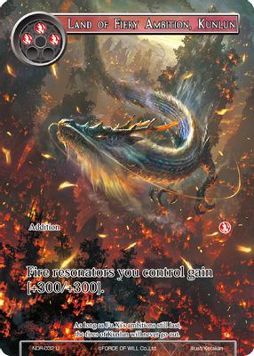 Land of Fiery Ambition, Kunlun (Full Art)
