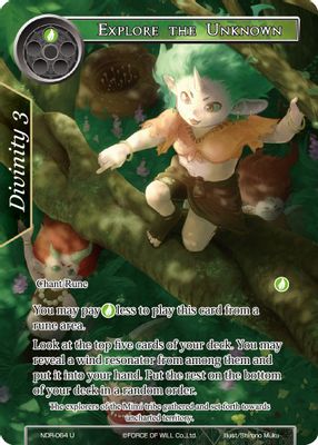 Explore the Unknown (Full Art)