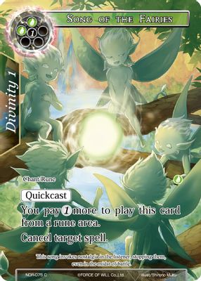 Song of the Fairies (Full Art)