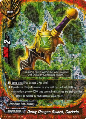 Deity Dragon Sword, Garkris