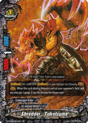 Shredder, Takatsume