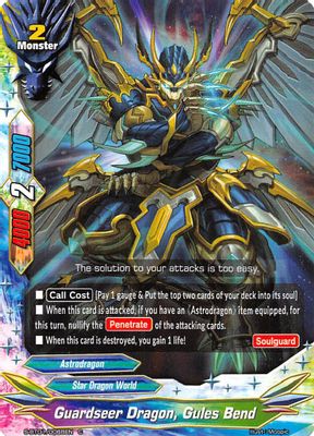 Guardseer Dragon, Gules Bend