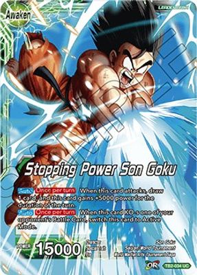 Son Goku // Stopping Power Son Goku