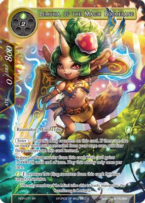 Lemuria of the Magic Boomerang (Full Art)