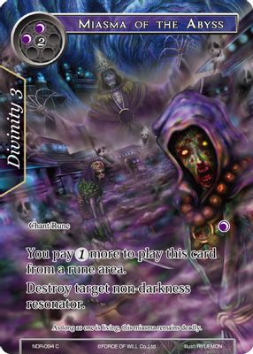 Miasma of the Abyss (Full Art)