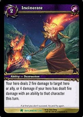 Incinerate