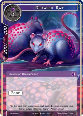 Diseased Rat