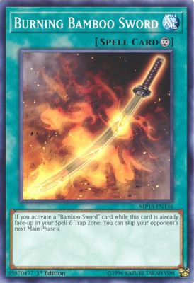 Burning Bamboo Sword