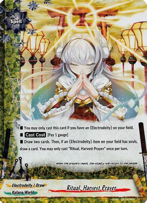 Ritual, Harvest Prayer