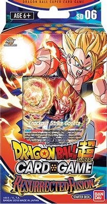 Dragon Ball Super - Starter Deck 6: Resurrected Fusion