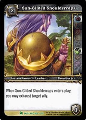 Sun-Gilded Shouldercaps