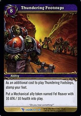 Thundering Footsteps
