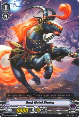Dark Metal Bicorn