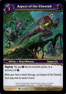 Aspect of the Cheetah