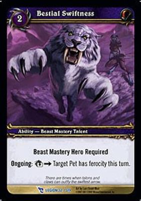 Bestial Swiftness
