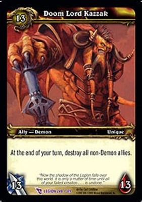 Doom Lord Kazzak