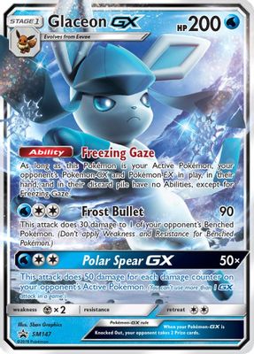 Glaceon GX card