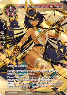 Anubis, Administrator of the Hounds (Secret)