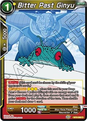Bitter Past Ginyu