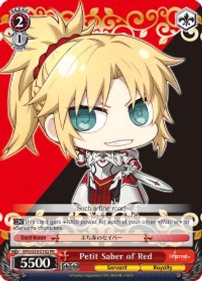 Petit Saber of Red