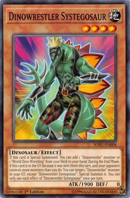 Dinowrestler Systegosaur