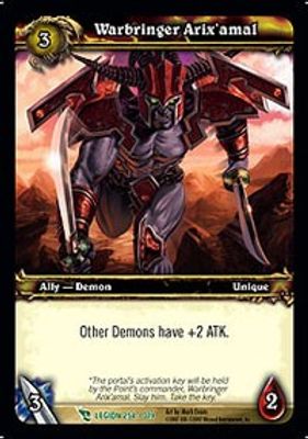 Warbringer Arix'amal
