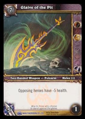 Glaive of the Pit